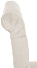 Eleganter Esszimmerstuhl mit Samtbezug bequemer Polsterstuhl in verschiedenen Farben