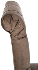 Eleganter Esszimmerstuhl mit Samtbezug bequemer Polsterstuhl in verschiedenen Farben