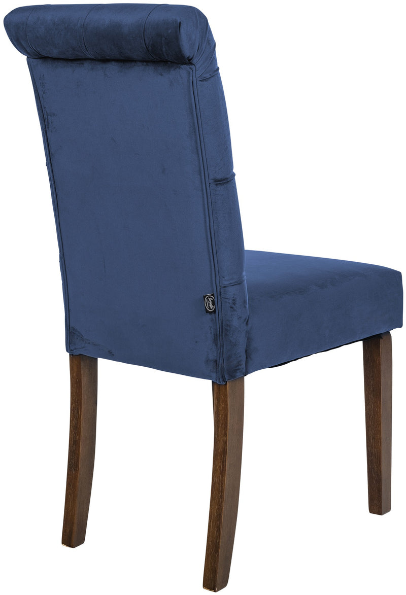 Eleganter Esszimmerstuhl mit Samtbezug bequemer Polsterstuhl in verschiedenen Farben