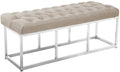 Sitzbank Amun Stoff Edelstahl