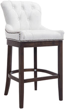 Barhocker Lakewood Echtleder, Antik-dunkel