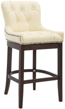 Barhocker Lakewood Echtleder, Antik-dunkel