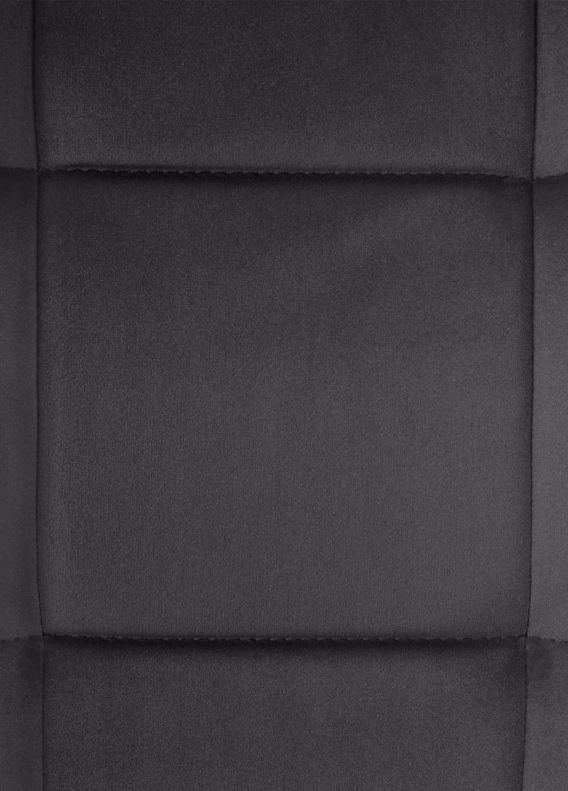 Elegantes 2er-Set Freischwinger Esszimmerstühle mit Samtbezug und Metallgestell