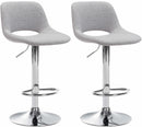 2er Set Barhocker Camden Stoff