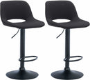 2er Set Barhocker Camden Stoff