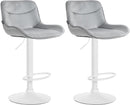 2er Set Barhocker Vonore Samt