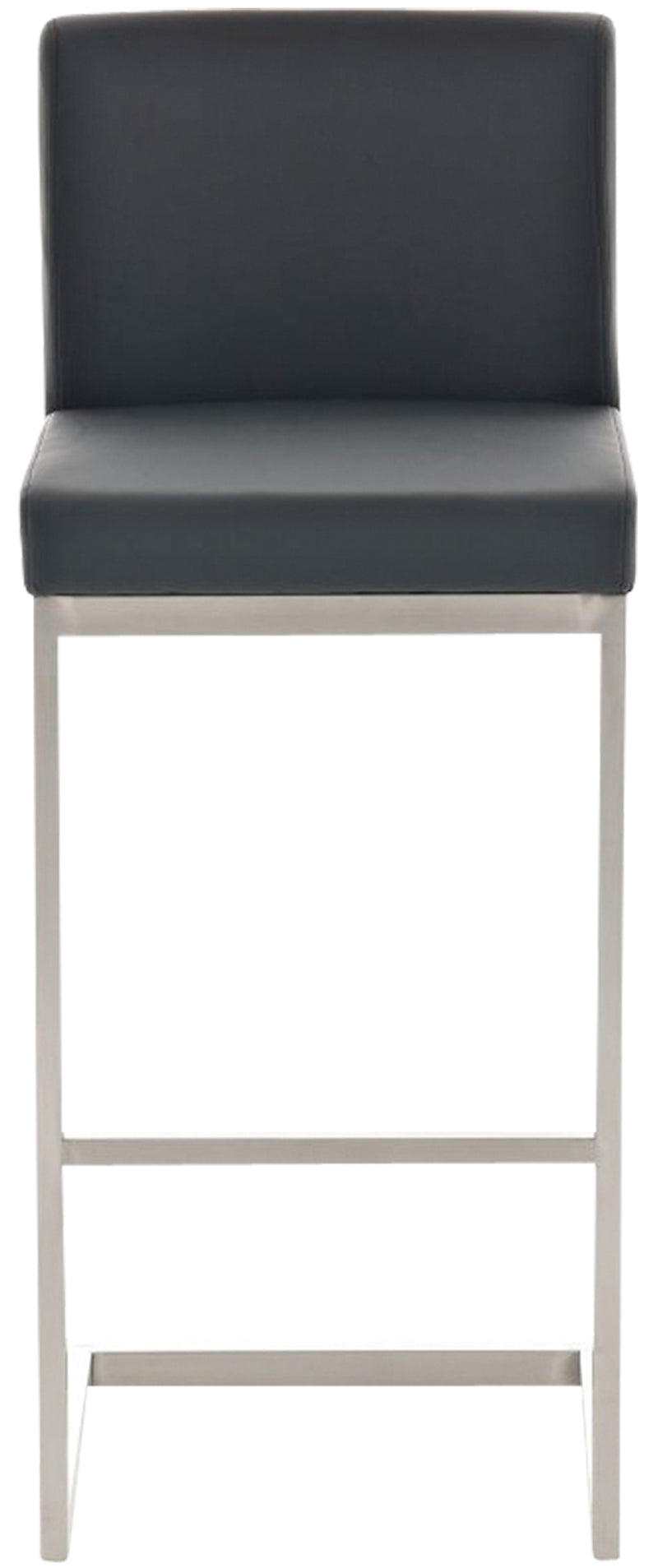 2er Set Edelstahl Barhocker Paros