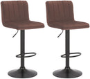 2er Set Barhocker Jamie Samt