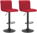 2er Set Barhocker Jamie Samt