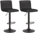 2er Set Barhocker Jamie Samt