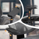 Ergonomischer Bürostuhl – mit Lordosenstütze, Kopfstütze & 135 kg Belastbarkeit für gesundes Sitzen