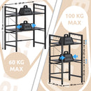 Mikrowellenregal höhenverstellbar 2-stufig / 3-stufig mit Haken Stauraum Küche