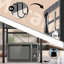 Mikrowellenregal höhenverstellbar 2-stufig / 3-stufig mit Haken Stauraum Küche