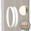 Schminkspiegel mit LED Beleuchtung und Vergrößerungsspiegel USB Anschlüssen