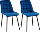 Esszimmerstuhl 2er-Set skandinavisch modern