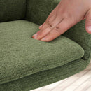 2er-Set Esszimmerstühle  Stoff, 180° drehbar, gepolstert