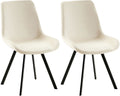 2er Set Esszimmerstuhl Lewes Samt