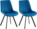 2er Set Esszimmerstuhl Lewes Samt