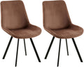 2er Set Esszimmerstuhl Lewes Samt