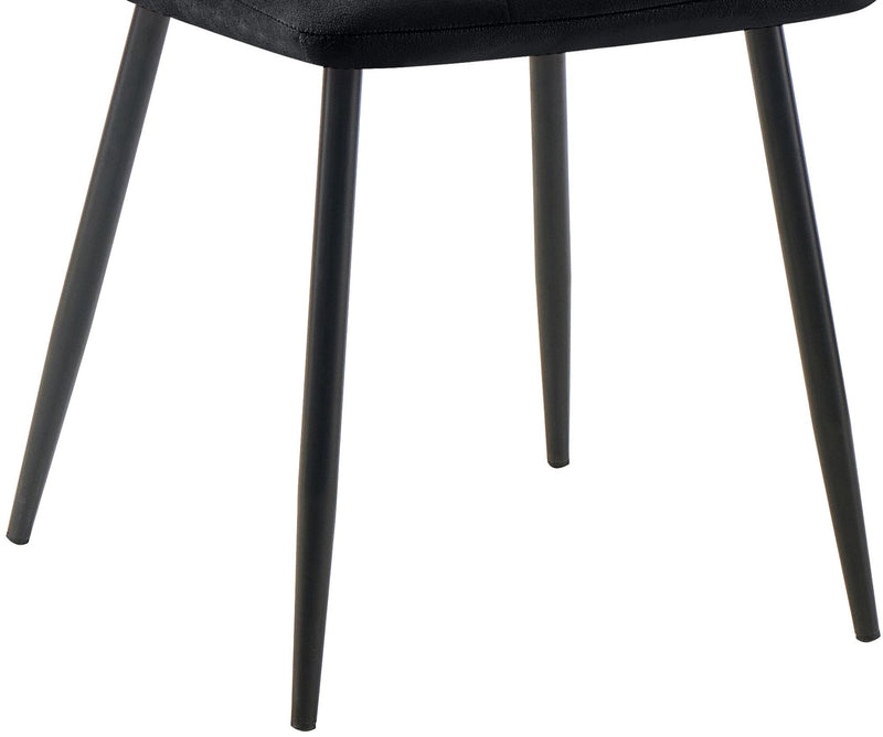 4er-Set Esszimmerstühle bequeme Lehne, bis 150 kg, Bodenschutz