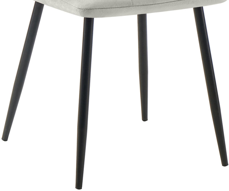 4er-Set Esszimmerstühle bequeme Lehne, bis 150 kg, Bodenschutz
