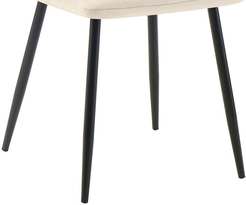 4er-Set Esszimmerstühle bequeme Lehne, bis 150 kg, Bodenschutz