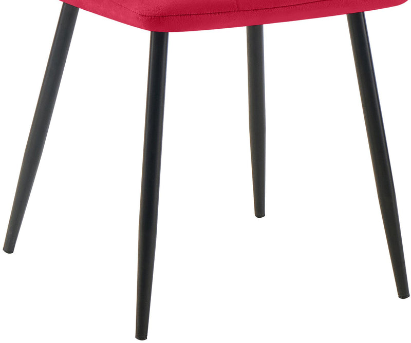 4er-Set Esszimmerstühle bequeme Lehne, bis 150 kg, Bodenschutz
