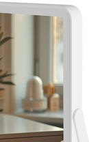 Schminkspiegel mit LED Beleuchtung, hellweißes Licht, aufladbar via USB, für Make-up & Kosmetik