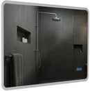 Badspiegel mit Bluetooth Lautsprechern & LED Beleuchtung Anti-Beschlag IP44