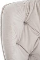 Esszimmerstuhl mit Armlehnen Samtbezug gepolstert - Moderner Sessel mit Metallgestell 150 kg belastbar