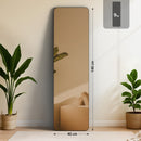 Standspiegel & Wandspiegel  Metallrahmen  flexibel aufstellbar & wandmontierbar Metallrahmen