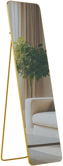 Standspiegel & Wandspiegel  Metallrahmen  flexibel aufstellbar & wandmontierbar Metallrahmen