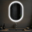 Badspiegel mit LED Beleuchtung & Anti-Beschlag Funktion - IP44 Spritzwasserschutz 3 Lichtfarben