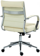 Bürostuhl mit Armlehnen Höhenverstellbarer Schreibtischstuhl Drehstuhl mit Rollen für Homeoffice & Büro