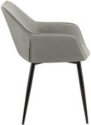 2er Set Esszimmerstühle Moderner Stuhl  Gestell aus Stahl Für Küche, Esszimmer, Café