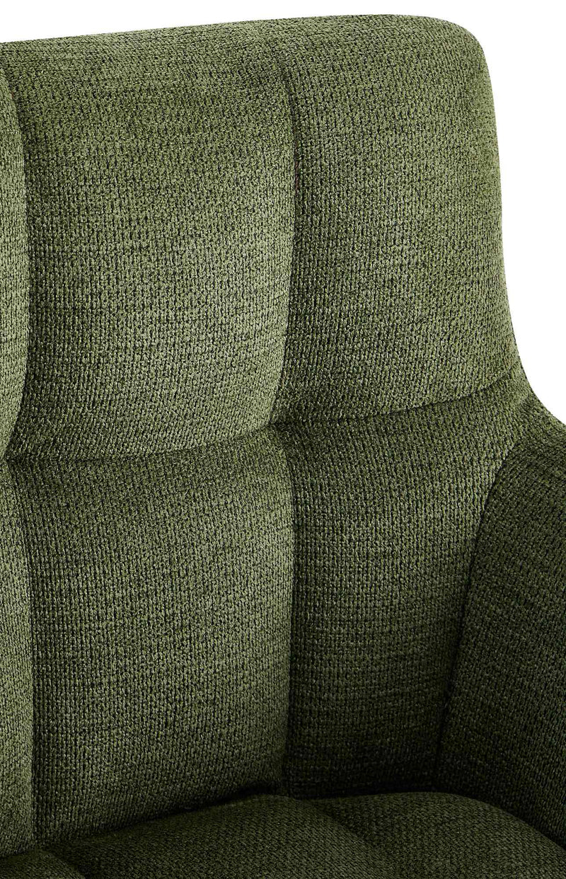 Esszimmerstühle 2er Set mit Armlehnen und Stoffbezug - Moderne Polsterstühle mit Metallgestell 150 kg belastbar