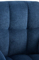 Esszimmerstühle 2er Set mit Armlehnen und Stoffbezug - Moderne Polsterstühle mit Metallgestell 150 kg belastbar