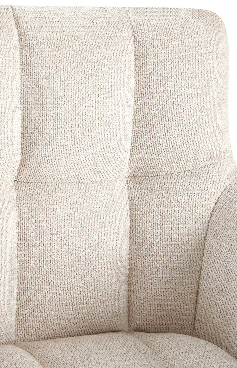 Esszimmerstühle 2er Set mit Armlehnen und Stoffbezug - Moderne Polsterstühle mit Metallgestell 150 kg belastbar