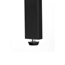 TV-Ständer mit Regalen, Lamellentüren, für Wohnzimmer, Unterhaltungsraum, rustikal Braun-Schwarz