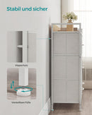 Kommode, Schrank, Aufbewahrungseinheit, 7 Schubladen aus Stoff