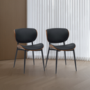 2er Set Esszimmerstühle mit Rückenlehne Modernes Design Für Esszimmer & Küche