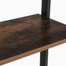 Leiterregal, industrielles Bücherregal mit 5 Ebenen