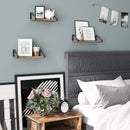 3er-Set Wandregale, industrielles Schweberegal zur Wandmontage