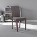 Esszimmerstuhl mit Stoffbezug und hoher Rückenlehne für optimalen Sitzkomfort