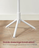 Standgarderobe, Garderobenständer aus Massivholz, Baumgarderobe mit 8 Haken