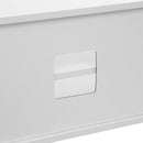 Retro TV-Ständer, für Wohnzimmer, Büro, weiß