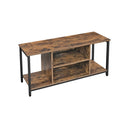 TV-Ständer bis 50 Zoll, Fernsehschrank mit offenen Regalen, für Wohnzimmer