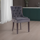 Esszimmerstuhl mit Samtbezug Eleganter Komfort in Verschiedenen Farben