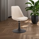 Bequemer Stoffstuhl robustes Metallgestell, Designer Schalenstuhl