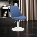 Bequemer Stoffstuhl robustes Metallgestell, Designer Schalenstuhl